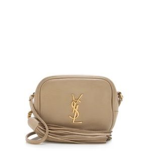 Yves Saint Laurent mini camera bag in blush